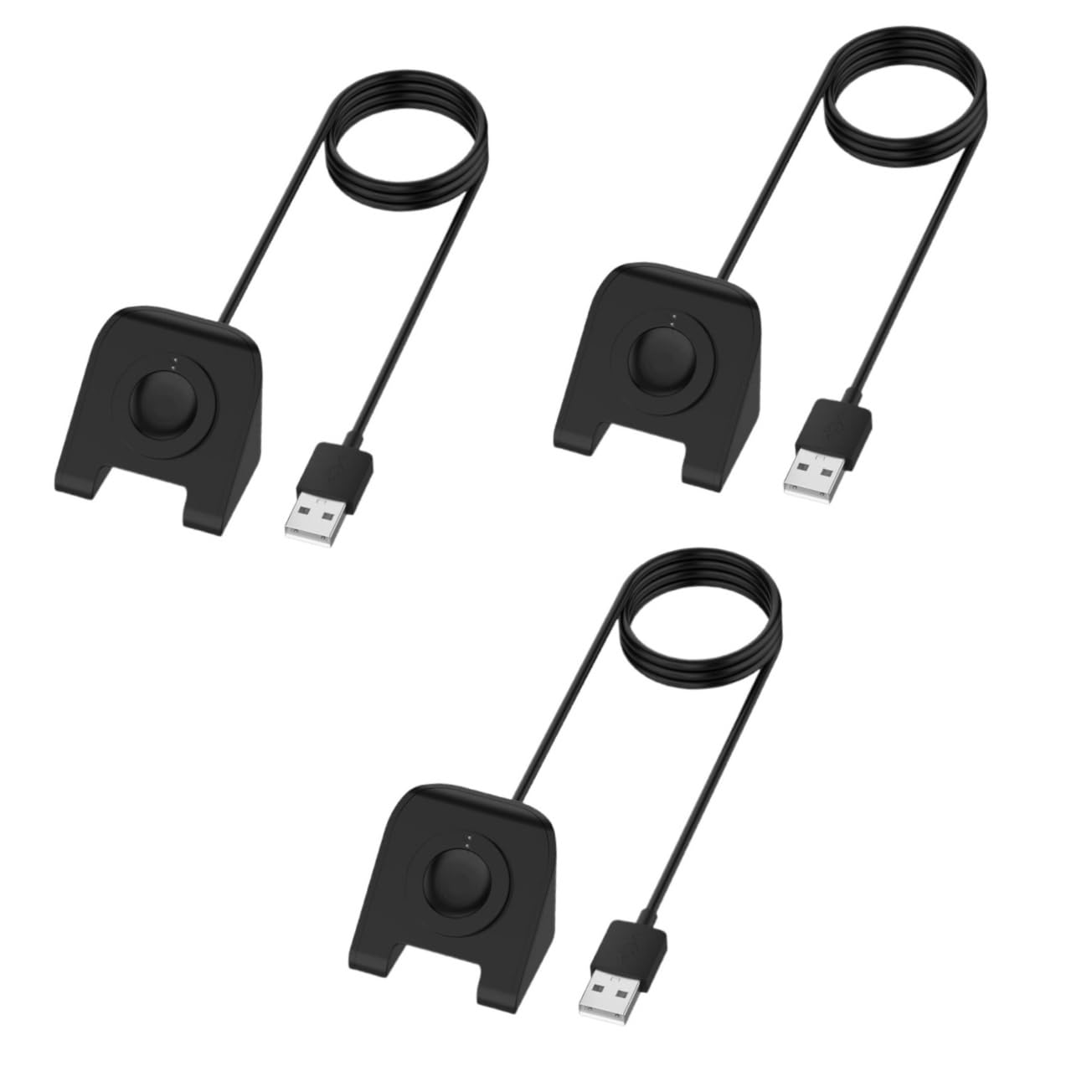 OSALADI 3pièces Chargeur USB Compatible avec Montre Connectée Gen Gen Support De Charge Pratique Et Compact pour Bureau Et Voyage