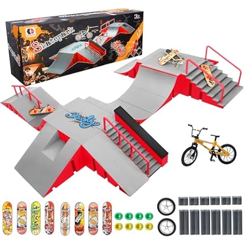 RNGODO 14-in-1 Finger Skateboard Park Kit Cover