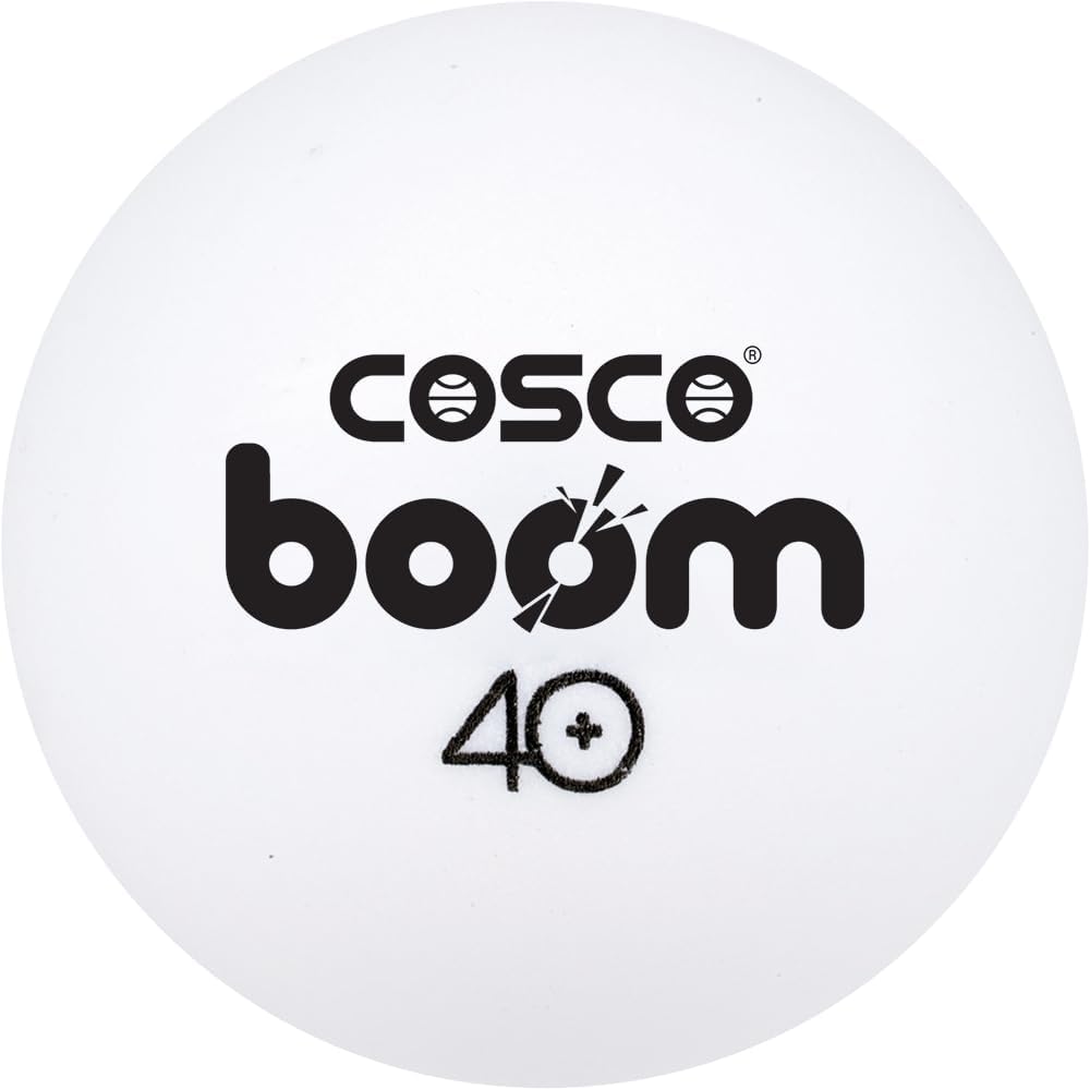 Cosco Boom Table Tennis Ball, T.T Balls, Ping Pong Balls, White Color-image-33