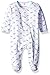 Magnificent Baby Boys' Magnetic Footie, Darjeeling Damask Blue, New Born