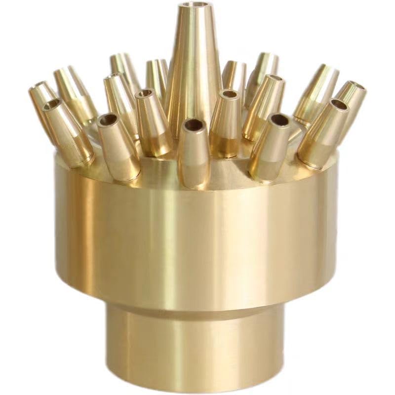 ANMSALES 19 Fix Nozzle Brass Shower for Fountain Garden Pond Etc-image-9