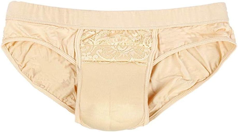 FAYUN Men’s Hiding Gaff Panty for Crossdress Transgender Apparel (Small, Skin)