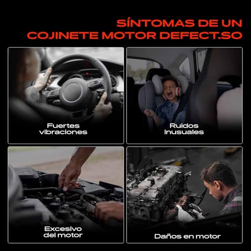Soporte de motor Frankberg compatible con Rio III UB y Accent IV 3x 6