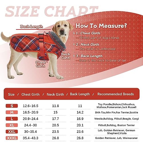 IECOii Cappotti e giubbotti per cani,Cappotto