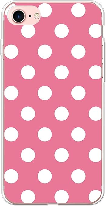 Amazon Co Jp スマホケース カバー ドット 水玉 ピンク 白 ソフトケース 対応機種 Iphone 7 Iphone7 家電 カメラ