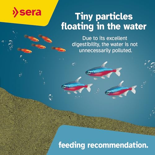 sera Micron Nature 50 ml (25 g) - Staubfeines Aufzuchtfutter mit Zoo- (18 % Krill) und Phytoplankton (51 % Spirulina), Jungfischfutter bzw. Korallenfutter und Muschel Futter oder Fächergarnelen