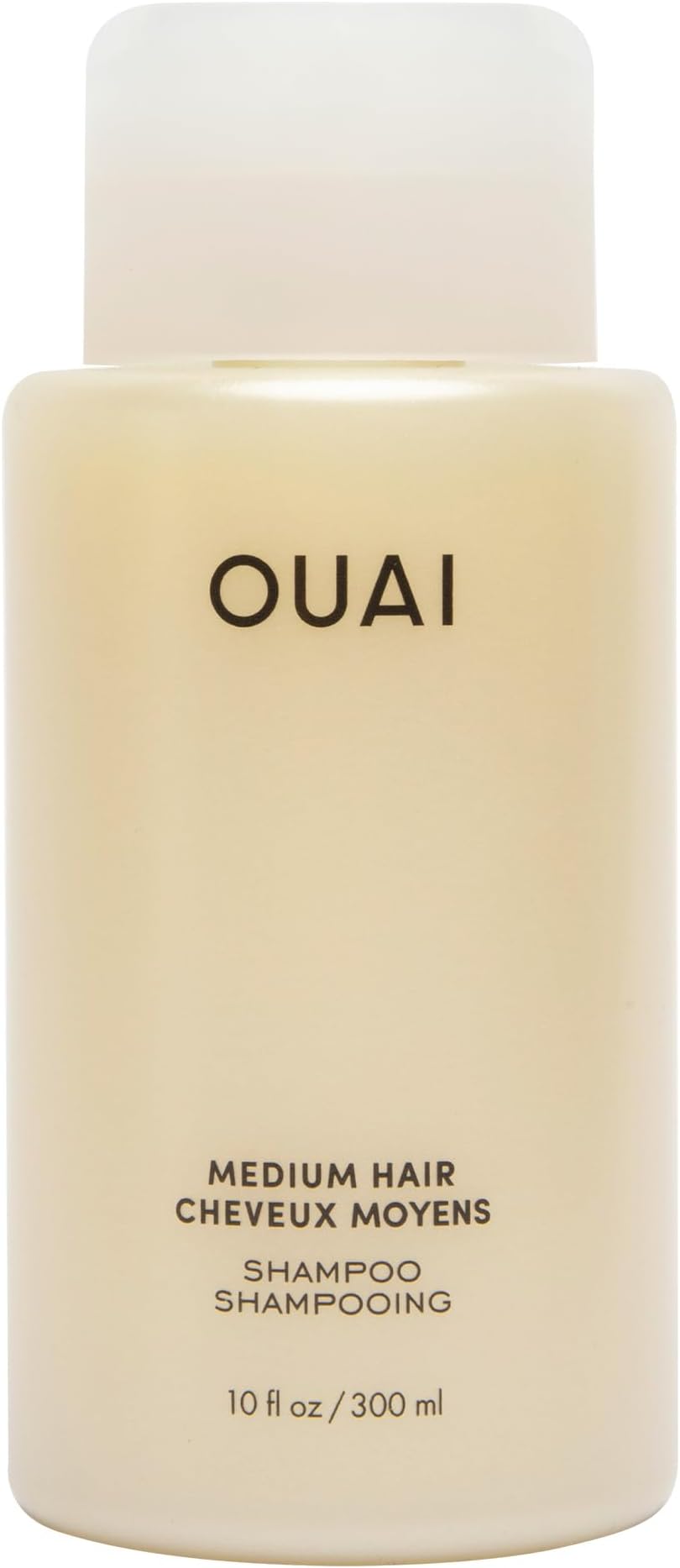 OUAI Medium Shampoo - Hydrating Shampoo with Coconut Oil, Babassu, Kumquat Extract and Keratin - Strengthens, Nourishes and Adds Shine - Paraben, Phthalate and Sulfate Free Hair Care Products - 300ml