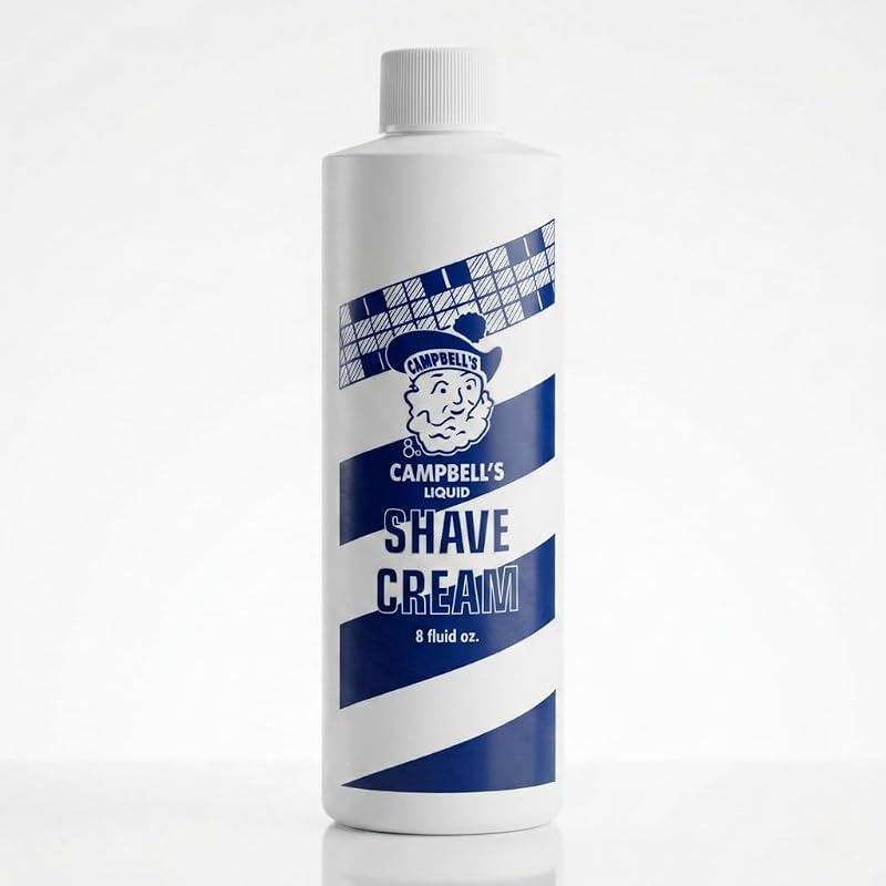 Liquid Shave Cream 8 oz for Barbers