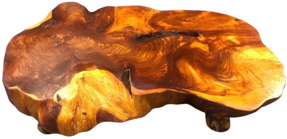 アンティーク 天然 古木 花台 香台 盆栽台 平台 フラワー