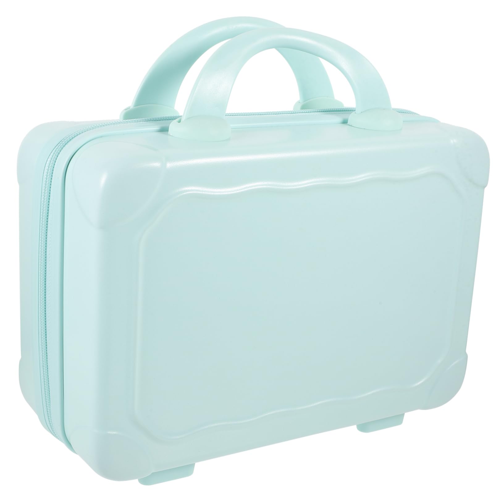 Bolsa Maquillaje Neceser De Tren Mini Bolso Maleta Estuche Rígido Viaje