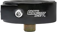 Vista 1 de GlowShift Oil Filter Sandwich Plate Thread Adapter - 20mm x 1.5 Thread - Install up to (4) 1/8-27 NPT Oil Pressure & Temperature Sensors - Includes