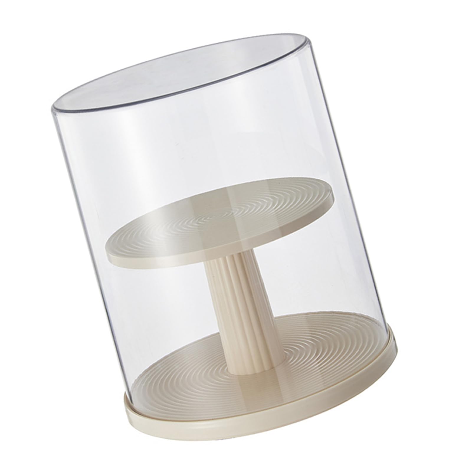 Rotating Display Case for Collectible Figures Multi Layer Transparents Storage Rack Dustproof Anime Models Container Action Figure Display