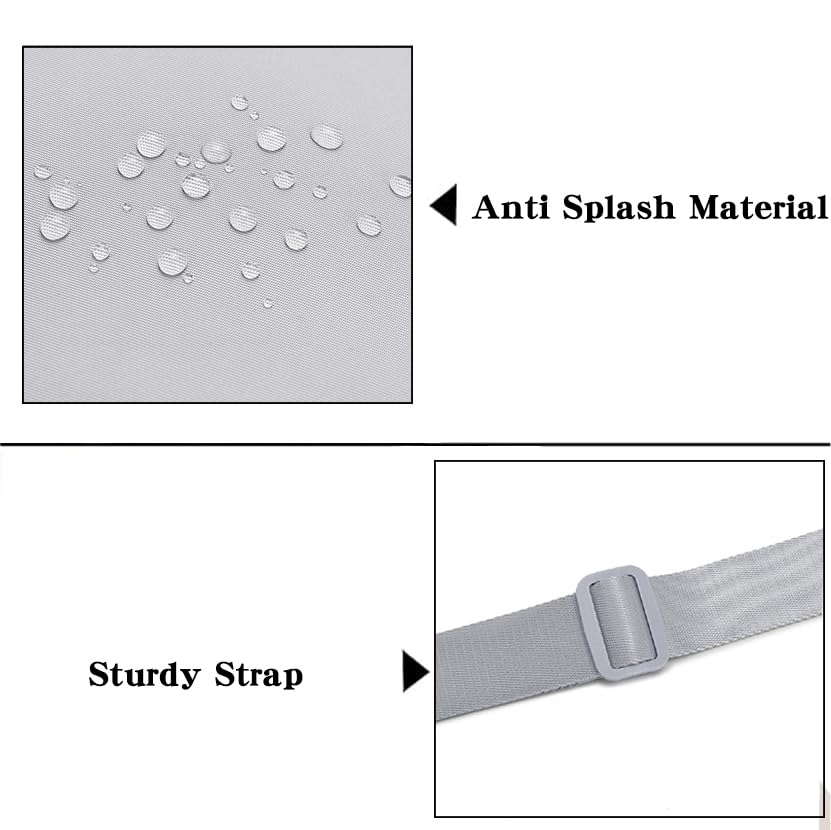 Fashion Crescent Moon Bag For Women & Men - Medium Nylon Shoulder Bag With Adjustable Strap, Lightweight & Foldable Design4