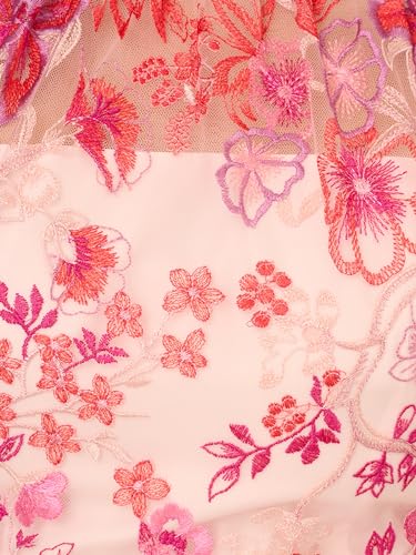 Image of Adrianna Papell Womens Embroidered Fit and Flare