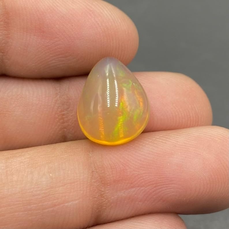Opale éthiopienne véritable AAA : évitez les imitations avec ce cabochon - 2