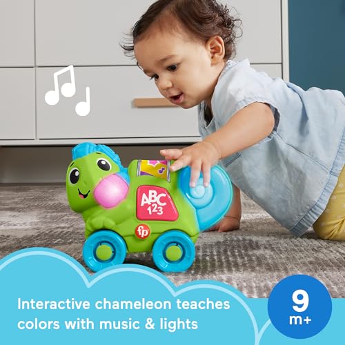 Fisher-Price Link Squad Crawl ‘n Colors Chameleon Baby Toy - image 2