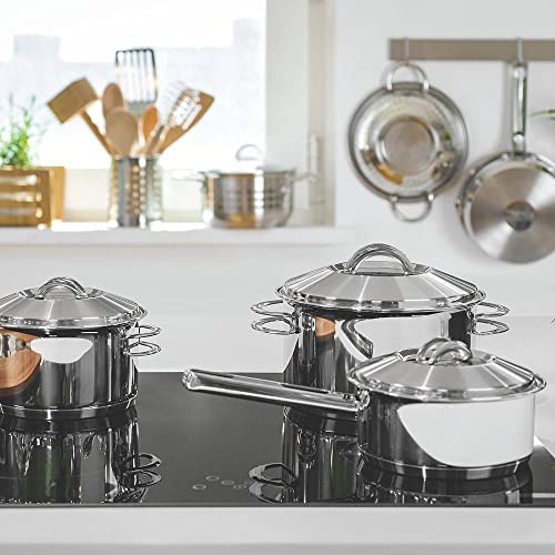 Caçarola Funda com Fundo Triplo, Tramontina, Solar 62504160, Inox, dimetro de 16 cm