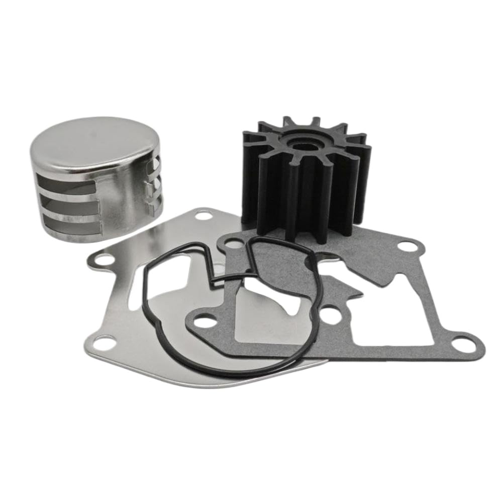 Kit Riparazione Pompa Acqua Fuoribordo Con Girante Compatibile Con OMC King | Adatto ai numeri di parte 3854661, 987253, 987743, 0987176, 03853654; Sostituisce Sterndrive 18-3469