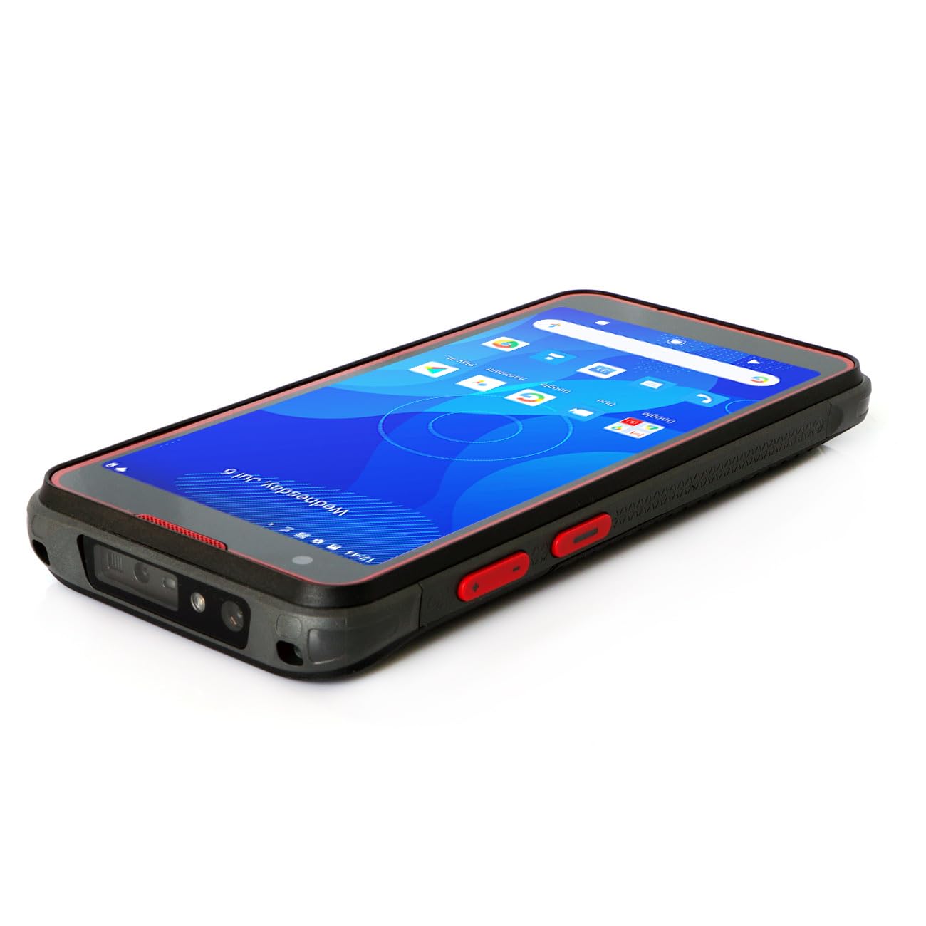 Zebra SE4710 1D Lecteur de codes-barres Android 13 4 + 64 Go, lecteur de codes-barres Android 4G WiFi GPS, batterie 8000 mAh, étanche IP68 pour inventaire d'entrepôt