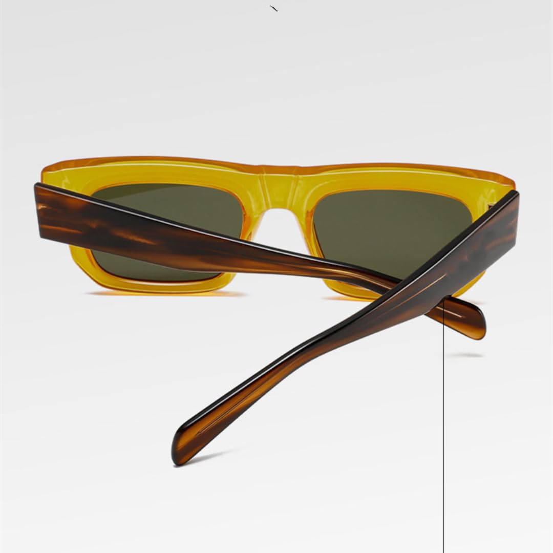 Occhiali da sole per donna e uomo, occhiali da sole popolari per la guida all'aperto, occhiali da sole punk vintage di lusso