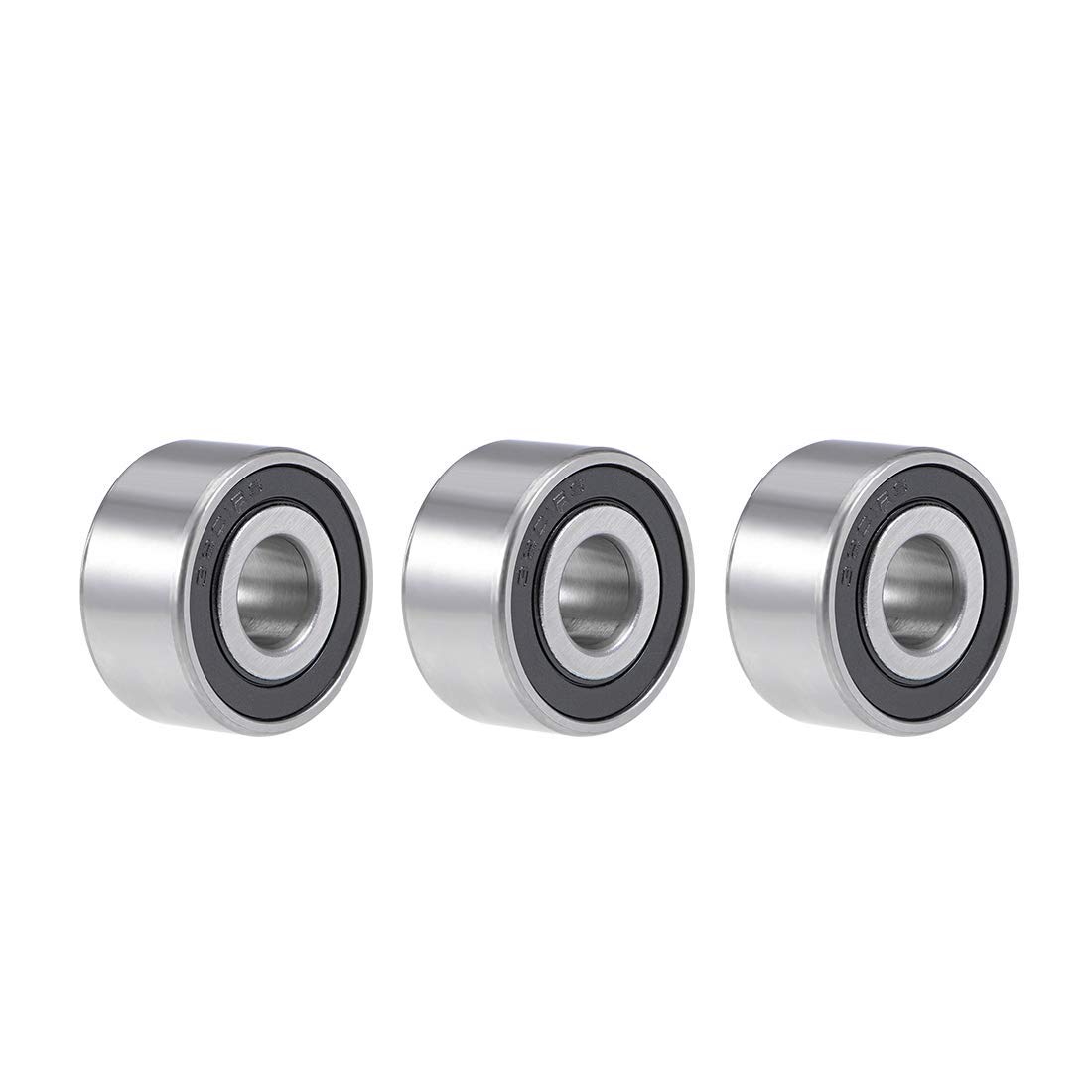 3201-2RS - Cuscinetto a sfera a contatto obliquo, 12 x 32 x 15,9 mm, cuscinetti sigillati 5201-2RS, 3 pezzi