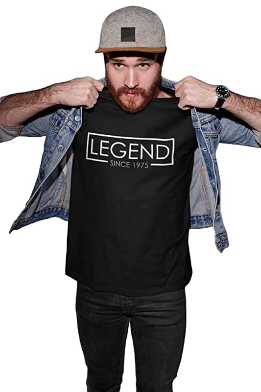 HandmadeLegend Since Custom Year Mens/Adults Novelty Tshirt - Funny/Joke/Gift/Theme/Present/Birthday/Milestone