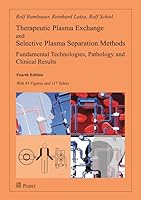 Therapeutic Plasma Exchange and Selective Plasma Separation Methods 3899677323 Book Cover