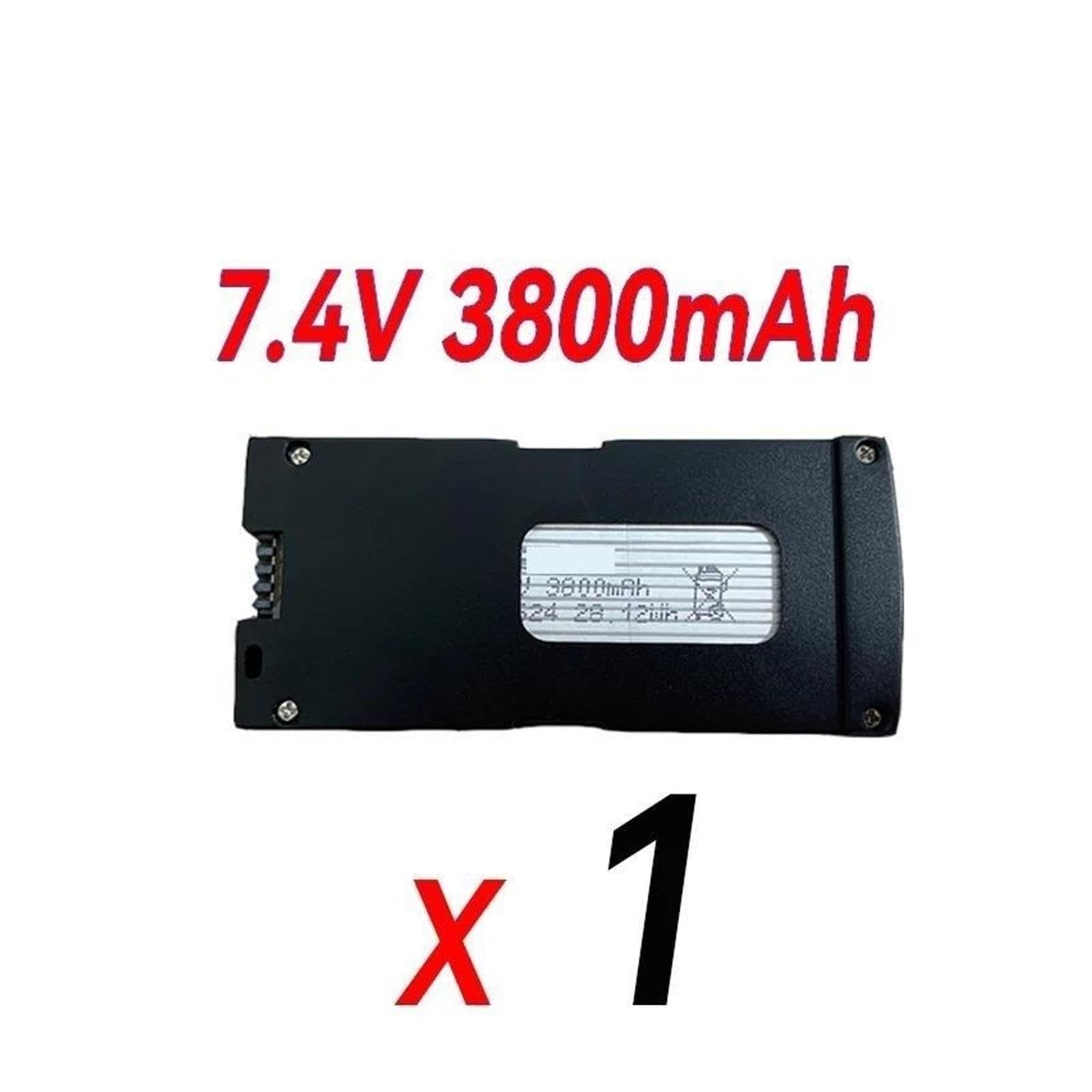Batería 7,4 V 3000/3800 mAh, Compatible con Dron RG101 /RG101 MAX /RG101 Pro(For G101 Pro Battery 3800mAh)
