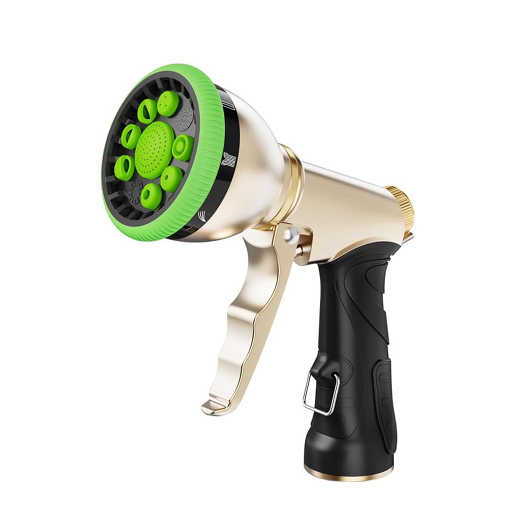 Jnchdghwa As Shown Garden Hose Nozzle Heavy Duty Garden Hose Nozzle Heavy Duty Hose Sprayer Metal Hose Nozzle For Watering And Cleaning