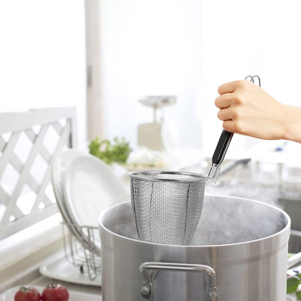 Écumoire En Acier Inoxydable 30cm - Passoire Louche Pour Friture, Pâtes, Boulettes