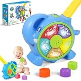 Baby Toy for 6 12 18 Months, Musical Toys for Infant 6 7 8 9 10 11 12 Months, Christmas Birthday Gifts for Toddler, Early Learning Educational Toy with Light Sound for Kids 1 2 3 Year Old Boys Girls