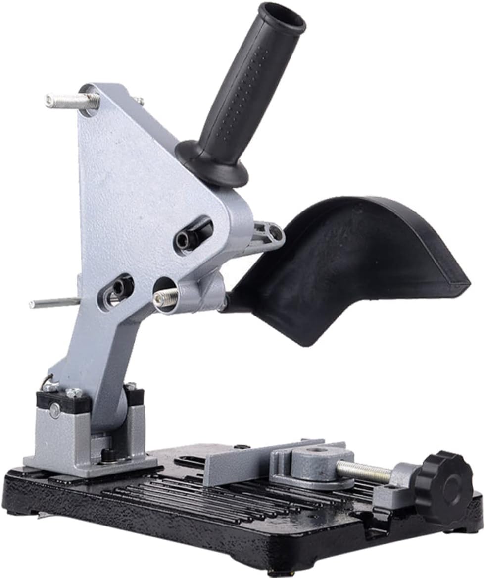 Angle Grinder Stand Adjustable Base Heavy-Duty Angle Holder Support Bracket for Grinding Machines Universal Fit for Metal Cutting and DIY Projects