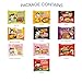 Korean Spicy Chicken Ramen Variety 10 Packs (10 Different Noodles) Sampler Gift Box, Korean Ramen, Ramen Noodles, Noodles, Asian Noodles Variety Pack, Spicy Chicken Ramen, Carbonara