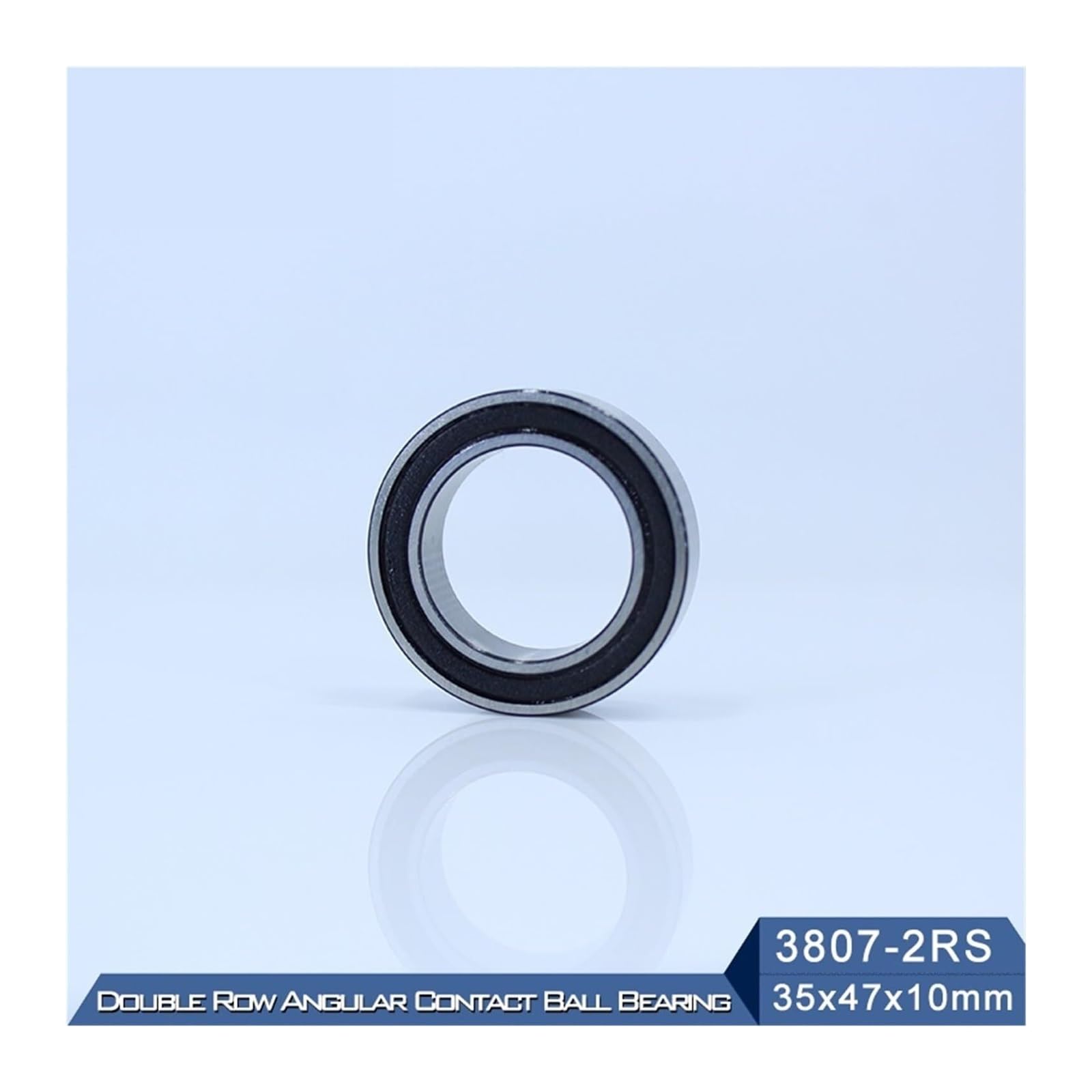 3807-2RS Rodamiento 35 * 47 * 10 mm (1 Pieza) 3807 2RS Rodamientos de Bolas de Contacto Angular sellados de Doble hilera 3807 RS