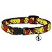 Cat Collar Breakaway The Invincible Iron Man Action Poses Black Red Yellow 8 to 12 Inches 0.5 Inch Wide