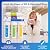 Express Water RODI10D Reverse Osmosis Deionization Water Filtration System – 6 Stage RO Water Filter with Faucet and Tank – Under Sink Water Filter – 100 GPD