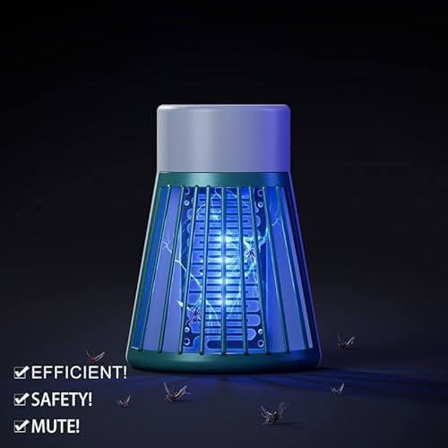 Bug Zapper Indoor Plug-In Mosquito Killer Trap Zapper, Electric Gnat Fly Trap Zapper For House Mini Bug Killer Light Eliminates Flying Pests For Home, Little Gnats (2 Pack)… #TOP5