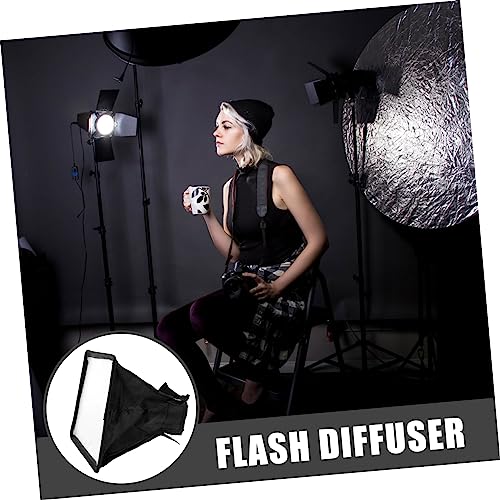 Difusor de flash portátil softbox para evitar brillos en la piel durante eventos 7