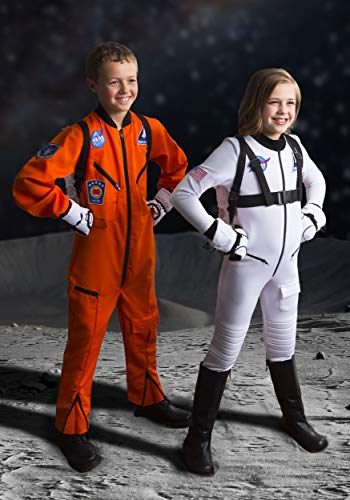 Disfraz de Astronauta para Niños, Mono Naranja en Poliéster miniatura 5