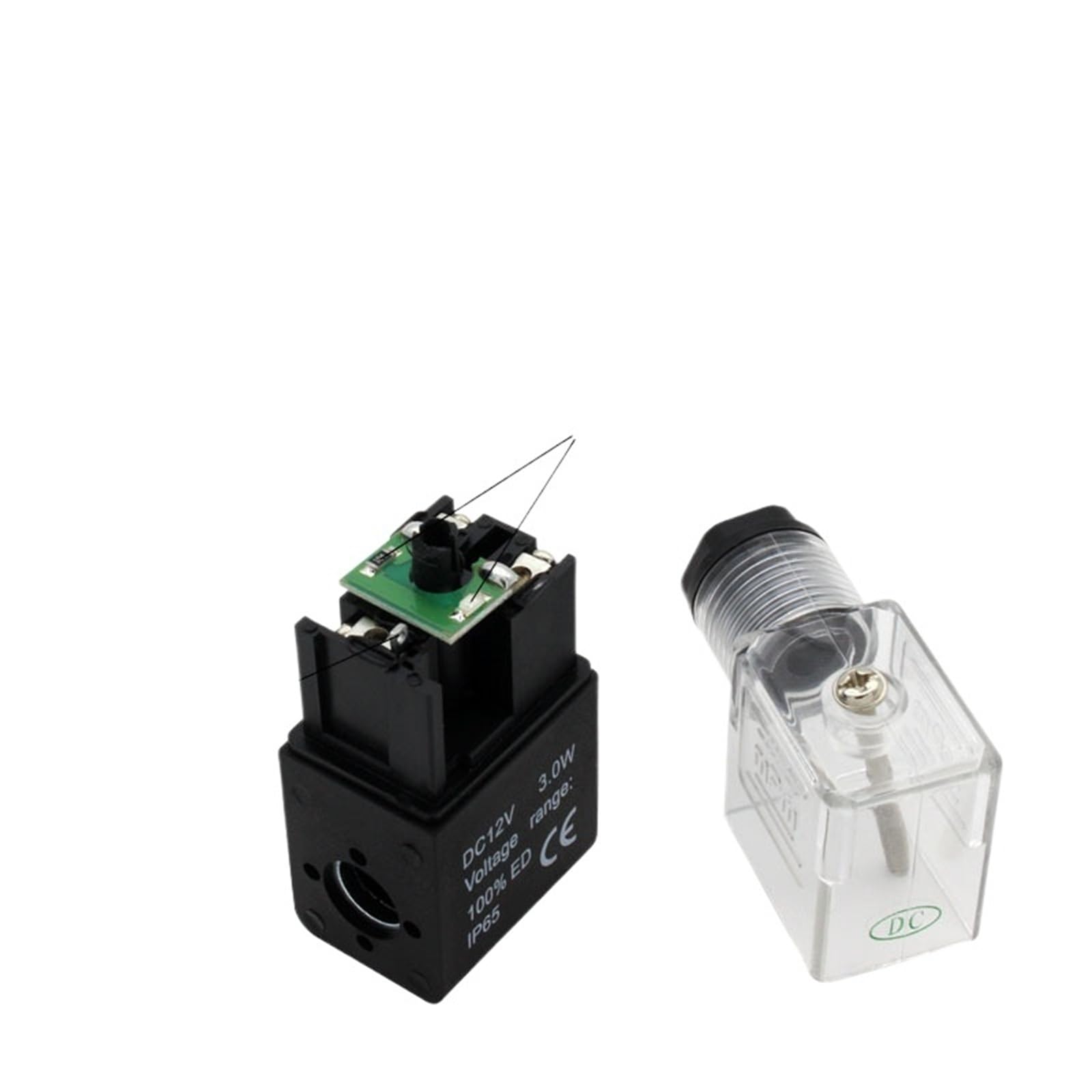 4V430C-15 4V430E-15 4V430P-15 5-portowy podwójny elektromagnetyczny zawór pneumatyczny 1/2" BSPT, 12 V DC, 24 V AC, 220 V AC, z akcesoriami (4V430C-15 DC24V)