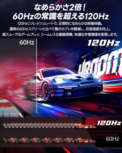 undefined Intehill モバイルモニター タッチパネル 16インチ 2.5K 120Hz ゲーミングモニター 自立型スタンド 2560x1600 sRGB 100% モバイルディスプレイ タッチ 10点マルチタッチ 16:10 AGアンチグレア非光沢IPS液晶パネル USB Type-C/HDMI搭載/金属製/VESA対応 ポータブルモニター Q16ZT の商品画像 2