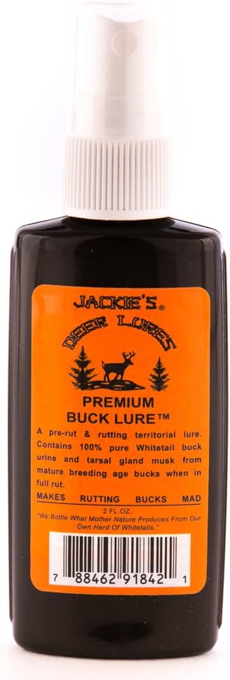 Jackies Deer Lures Premium Buck Sprayer, 2-Ounce