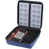 Aproca Hard Travel Storage Carrying Blue Case Bag for ThinkFun Roller Coaster Challenge STEM Toy and...