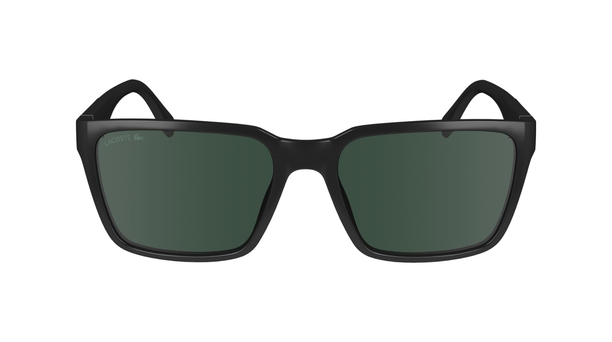 Lacoste Black Man L6011s 001 Sunglasses Bio-Inject Squared Normal Normal
