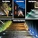 FOSUNKER All-New Solar Spot Lights Outdoor Waterproof，20 LEDs Solar Flag Light with 2 Modes,Landscape Spotlights for Pathway, Patio, Garden, Trees,Flag,Pool (2 Pack,White Light)
