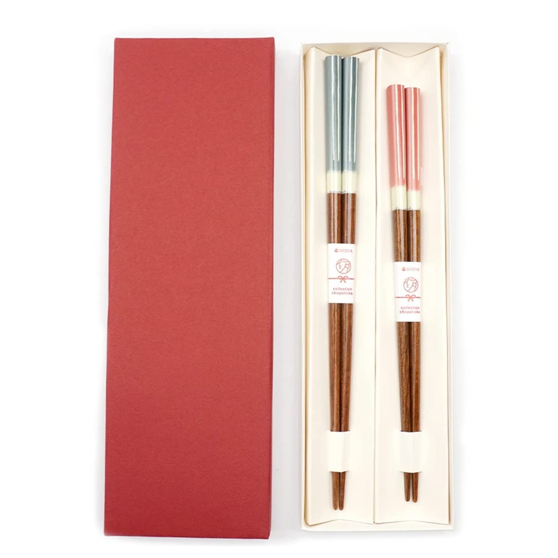 Couple Chopsticks Set in Elegant Paper Box