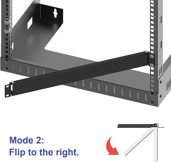 1U Hinged Blank Panel -Metal Filler Blank Rack Mount Panel