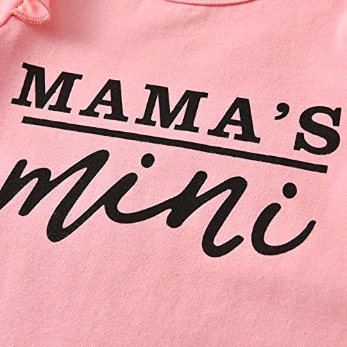 Infant Baby Girl Clothes Long Sleeve Ruffle Romper Pants Headband Outfits Sets3