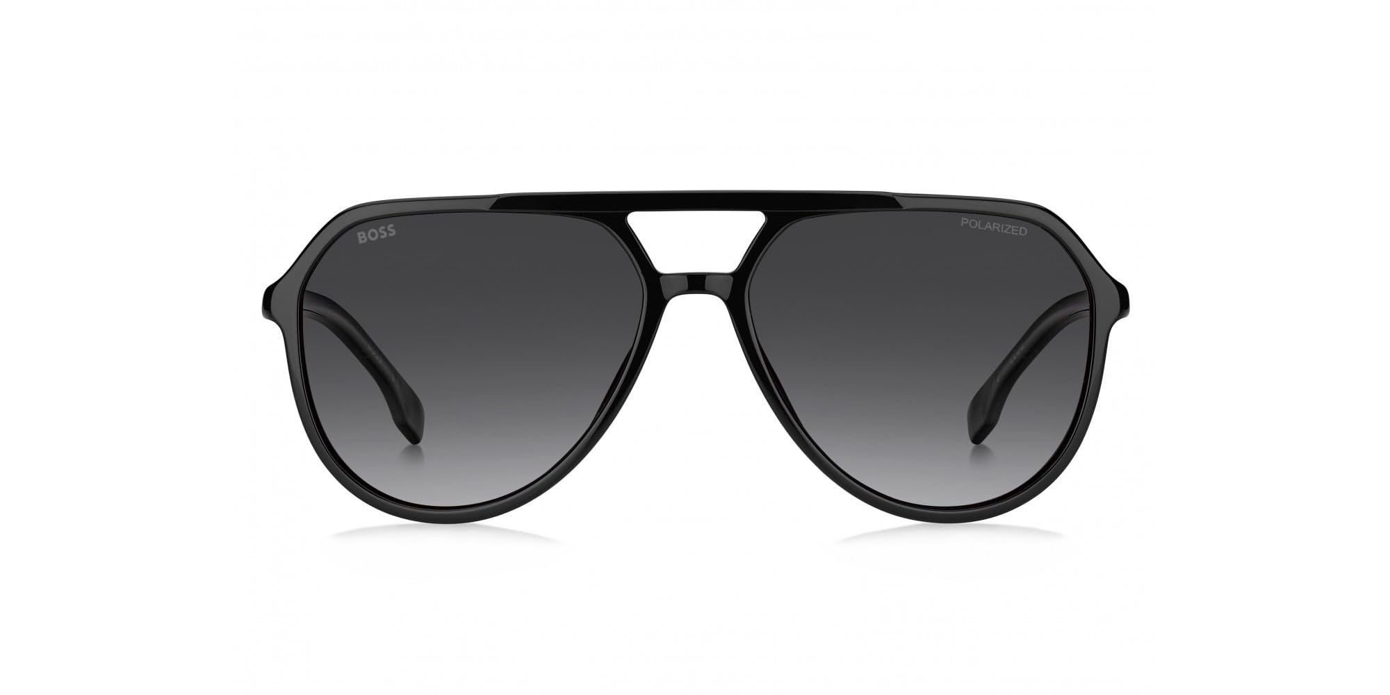Boss Occhiali da Sole 1831/S BLACK/GREY SHADED POLARIZED 58/16/145 uomo