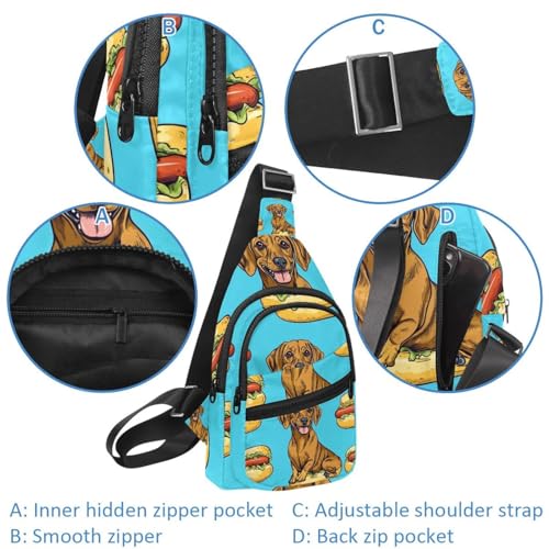 Mochila bandolera Seashell con correa ajustable, bolsa cruzada compacta para tus viajes diarios 4